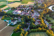 Photographie aérienne de Quartier Ettling in Wallersdorf dans le département Bavière, Allemagne