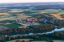 Vue aérienne de Quartier Zeholfing in Landau an der Isar dans le département Bavière, Allemagne
