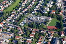 Vue aérienne de École secondaire publique Vilsbiburg à Vilsbiburg dans le département Bavière, Allemagne
