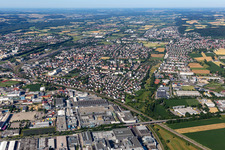 Landshut dans le département Bavière, Allemagne d'en haut