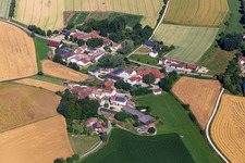 Vue aérienne de Quartier Pfeffendorf in Rottenburg an der Laaber dans le département Bavière, Allemagne