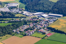 Photographie aérienne de Quartier Unterhollerau in Moosthenning dans le département Bavière, Allemagne