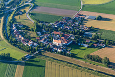 Vue aérienne de Quartier Unterzeitldorn in Straubing dans le département Bavière, Allemagne