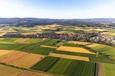 Vue aérienne de Quartier Hundsschweif in Kirchroth dans le département Bavière, Allemagne