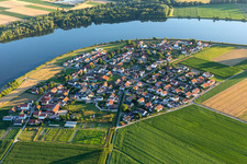 Vue aérienne de Quartier Demling in Bach an der Donau dans le département Bavière, Allemagne