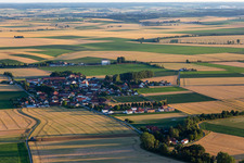 Vue aérienne de Quartier Taimering in Riekofen dans le département Bavière, Allemagne