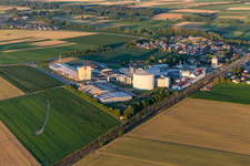 Photographie aérienne de Zone commerciale de Südstärke à Sünching dans le département Bavière, Allemagne