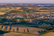 Geiselhöring dans le département Bavière, Allemagne hors des airs