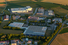Vue aérienne de Amvian Automotive (Europe) à Geiselhöring dans le département Bavière, Allemagne