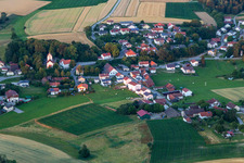 Photographie aérienne de Quartier Tunding in Mengkofen dans le département Bavière, Allemagne