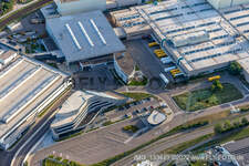 Enregistrement par drone de SEW-EURODRIVE GmbH & Co KG – Usine de fabrication et SCC Mécanique/Mécatronique à le quartier Graben in Graben-Neudorf dans le département Bade-Wurtemberg, Allemagne