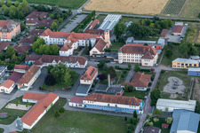 Vue aérienne de Ecole spéciale de Landau - école avec développement moteur FSP à Landau in der Pfalz dans le département Rhénanie-Palatinat, Allemagne