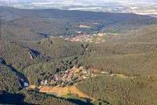 Quartier Lauterschwan in Erlenbach bei Dahn dans le département Rhénanie-Palatinat, Allemagne hors des airs