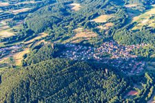 Vue oblique de Quartier Stein in Gossersweiler-Stein dans le département Rhénanie-Palatinat, Allemagne