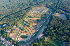 Vue aérienne de Circuit du Palatinat Racing Club Haßloch eV à Haßloch dans le département Rhénanie-Palatinat, Allemagne