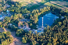 Photographie aérienne de Parc de vacances Palatinat à Haßloch dans le département Rhénanie-Palatinat, Allemagne