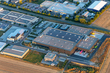 Photographie aérienne de Heo GmbH à le quartier Herxheim in Herxheim bei Landau dans le département Rhénanie-Palatinat, Allemagne
