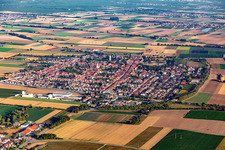 Vue aérienne de Quartier Böhl in Böhl-Iggelheim dans le département Rhénanie-Palatinat, Allemagne