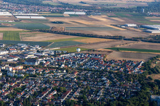 Limburgerhof dans le département Rhénanie-Palatinat, Allemagne hors des airs
