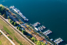 Vue aérienne de Terrain du club HSK Ludwigshafen à Brühl dans le département Bade-Wurtemberg, Allemagne