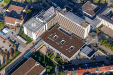 Photographie aérienne de Hôpital de la Fondation des Diaconesses Speyer à Speyer dans le département Rhénanie-Palatinat, Allemagne