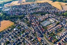 Kuhardt dans le département Rhénanie-Palatinat, Allemagne depuis l'avion