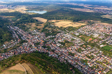 Photographie aérienne de Quartier Untergrombach in Bruchsal dans le département Bade-Wurtemberg, Allemagne