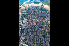 Image drone de Quartier Blankenloch in Stutensee dans le département Bade-Wurtemberg, Allemagne