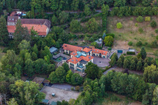 Vue aérienne de Villa à Hainbach à Gleisweiler dans le département Rhénanie-Palatinat, Allemagne