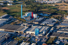 Vue aérienne de Ates - Azienda Territoriale Energia e Servizi Srl à Trezzo sull’Adda dans le département Lombardie, Italie