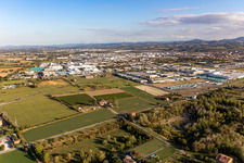 Vue aérienne de AUTEL à Sassuolo dans le département Modena, Italie