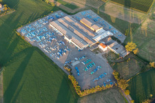 Vue aérienne de Logicien srl à Scandiano dans le département Reggio Emilia, Italie