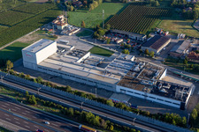 Vue aérienne de Veroni Cotti SRL à San Martino in Rio dans le département Reggio Emilia, Italie