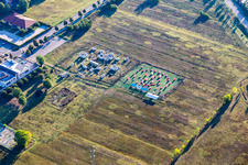 Vue aérienne de Balle-balle Modena à Modena dans le département Modena, Italie