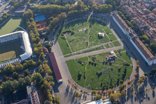 Photographie aérienne de Parc archéologique de Novi Ark à Modena dans le département Modena, Italie
