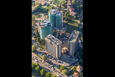 Modena dans le département Modena, Italie d'en haut
