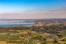 Photographie aérienne de Desenzano del Garda dans le département Brescia, Italie