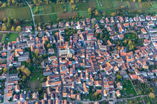 Quartier Arzheim in Landau in der Pfalz dans le département Rhénanie-Palatinat, Allemagne vue d'en haut