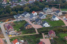 Vue d'oiseau de Nouvelle zone de développement K2 à Kandel dans le département Rhénanie-Palatinat, Allemagne