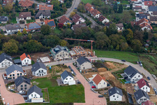 Enregistrement par drone de Nouvelle zone de développement K2 à Kandel dans le département Rhénanie-Palatinat, Allemagne