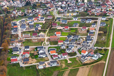 Photographie aérienne de Nouvelle zone de développement K2 à Kandel dans le département Rhénanie-Palatinat, Allemagne