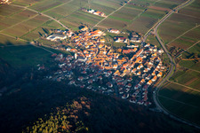 Vue aérienne de De l'ouest à Eschbach dans le département Rhénanie-Palatinat, Allemagne