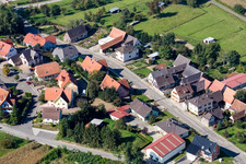 Image drone de Niederlauterbach dans le département Bas Rhin, France