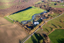 Vue aérienne de Décharge à Berg dans le département Rhénanie-Palatinat, Allemagne