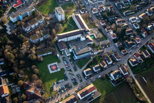 Photographie aérienne de Cliniques Asklepios Palatinat-Sud à Kandel dans le département Rhénanie-Palatinat, Allemagne
