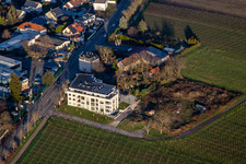 Vue aérienne de Wollmesheimer Höhe à Landau in der Pfalz dans le département Rhénanie-Palatinat, Allemagne