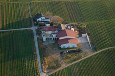 Vue aérienne de Kirchstr à Flemlingen dans le département Rhénanie-Palatinat, Allemagne