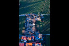 Vue aérienne de Cimetière Hainfeld à Hainfeld dans le département Rhénanie-Palatinat, Allemagne