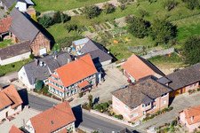 Schleithal dans le département Bas Rhin, France vue du ciel