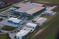 Vue aérienne de Heo GmbH à Herxheim bei Landau dans le département Rhénanie-Palatinat, Allemagne